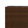 vidaXL Pflanzk&uuml;bel Braun 36x30x32 cm Poly Rattan