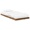 vidaXL Bodenbettrahmen Altholz 100 x 200 cm Holzwerkstoff