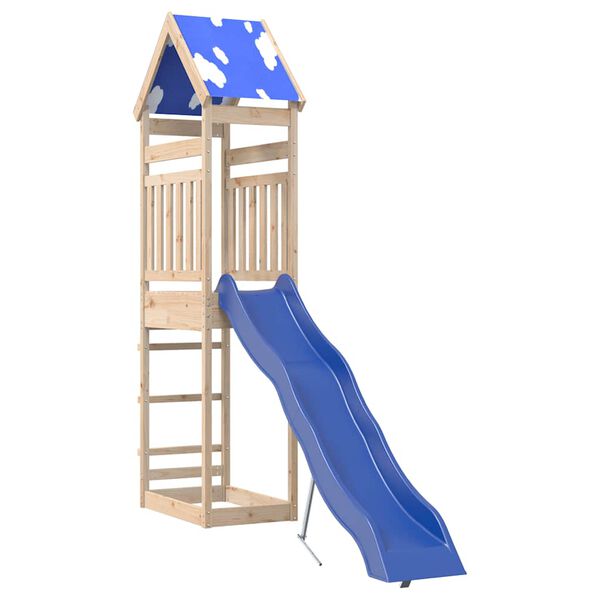 vidaXL Spielturm Massivholz Kiefer