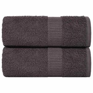 vidaXL Waschlappen FROGN 2 Stk. Anthrazit 15x21 cm 360 g/m&sup2;