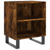 vidaXL Nachttisch R&auml;uchereiche 40x30x50 cm Holzwerkstoff