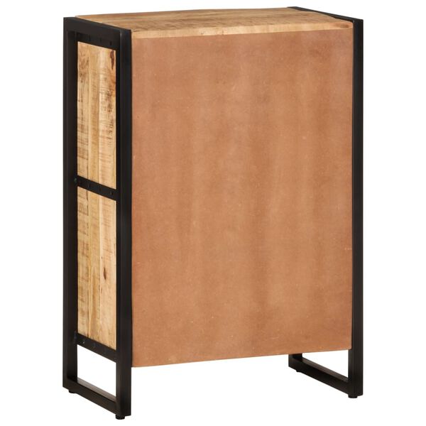 vidaXL Weinregal für 16 Flaschen Massivholz Mango