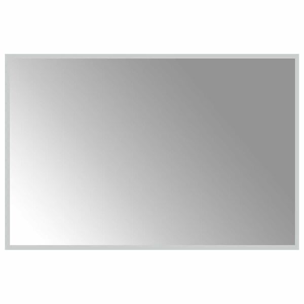 vidaXL LED-Badspiegel 90x60 cm
