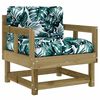 vidaXL 7-tlg. Garten-Lounge-Set mit Kissen Impr&auml;gniertes Kiefernholz