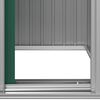 vidaXL Ger&auml;teschuppen Gr&uuml;n 126x97,5x177 cm Verzinkter Stahl