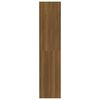 vidaXL B&uuml;cherregal/Raumteiler Braun Eichen-Optik 80x30x135 cm
