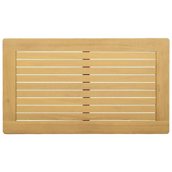 vidaXL Garten-Couchtisch 70x40x36 cm Massivholz Akazie