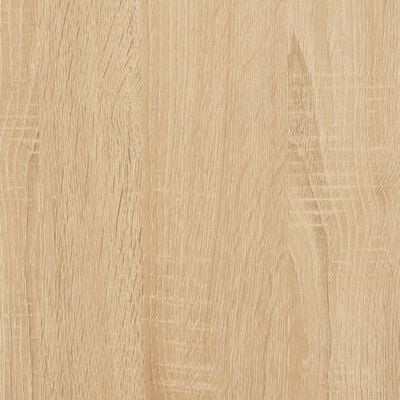 vidaXL Sitzbank mit Stauraum Sonoma-Eiche 102x42x45 cm Holzwerkstoff