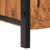 vidaXL Highboard 100 x 40 x 175 cm Massivholz Akazie