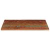vidaXL Tischplatte 110x70x2,5 cm Rechteckig Altholz Massiv