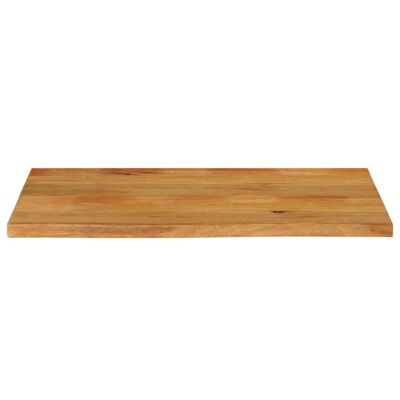 vidaXL Tischplatte mit Baumkante 110x60x3,8 cm Massivholz Mango