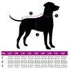 vidaXL Hundemantel mit Geschirr Wasserdicht Reflektierend Lila L32
