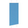 vidaXL Plissee Blau 55x100 cm Stoffbreite 54,4 cm Polyester