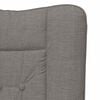 vidaXL Sessel Taupe 63 x 67 x 94 cm Sherpa-Stoff