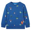 Kinder-Sweatshirt Dunkelblau Melange 128