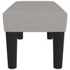 vidaXL Sitzbank Hellgrau 70x30x30 cm Stoff