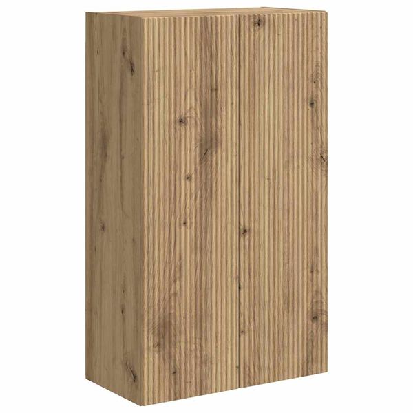 vidaXL TV-Wandschrank Artisan-Eiche 59,5 x 31 x 100 cm Holzwerkstoff