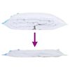 vidaXL Aufbewahrungstaschen 20 pcs Transparent und Blau 100 x 80 cm