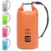 vidaXL Trockensack Orange 20 L PVC