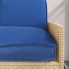 vidaXL Kissenset 3 pcs K&ouml;nigsblau Oxford-Stoff