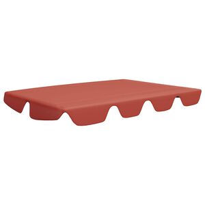 vidaXL Ersatzdach f&uuml;r Hollywoodschaukel Terracotta 150/130x105/70 cm