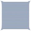 vidaXL Outdoor-Sonnensegel Blau und Wei&szlig; 5 x 5 m