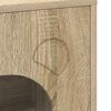 vidaXL Katzenhaus Sonoma 42,5 x 40 x 53 cm Holzwerkstoff