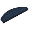 vidaXL Stufenmatten Selbstklebend 5 Stk. 65x21x4 cm Marineblau Halbrund Gro&szlig;