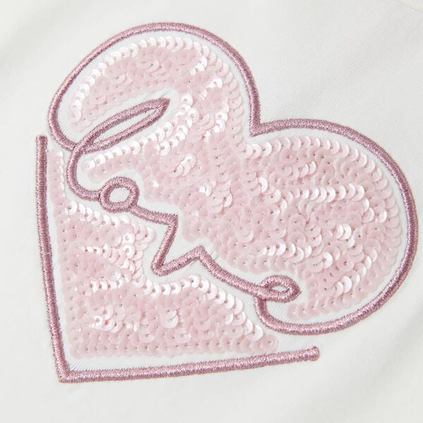 Kinder-T-Shirt Ecru 116