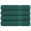 vidaXL Handt&uuml;cher 4 Stk. Gr&uuml;n 100x200 cm 360 g/m&sup2; 100% Baumwolle
