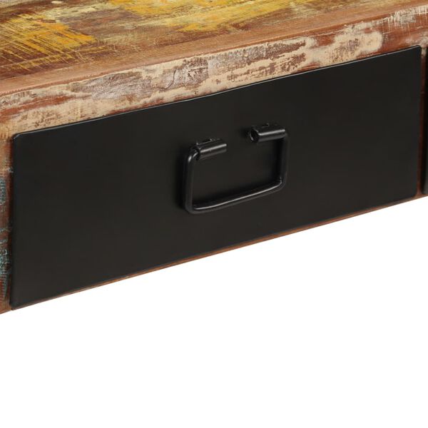 vidaXL Konsolentisch Altholz Massiv 120x30x76 cm