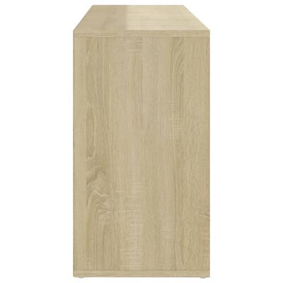 vidaXL Schuhbank Sonoma-Eiche 103x30x54,5 cm Holzwerkstoff