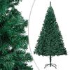 vidaXL K&uuml;nstlicher Weihnachtsbaum mit Beleuchtung & Kugeln Gr&uuml;n 180 cm