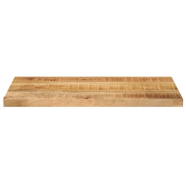 vidaXL Tischplatte 50x30x3,8 cm Rechteckig Raues Massivholz Mango
