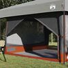 vidaXL Innenzelt mit Dach Grau und Orange 300 x 300 x 250 cm
