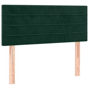 vidaXL Kopfteil Dunkelgr&uuml;n 80x5x78/88 cm Samt