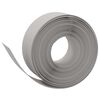 vidaXL Gartenumrandung 25 m 20 cm PE Grau