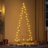 vidaXL Metall Weihnachtsbaum Gold 210 cm Pulverbeschichteter Stahl