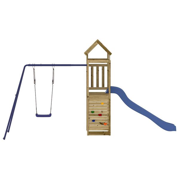 vidaXL Spielturm Impr&auml;gniertes Kiefernholz