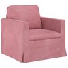 vidaXL Sofa 2 pcs Rosa Gesamtabmessungen: 158 x 78 x 80 cm (B x T x H)