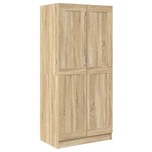 vidaXL Kleiderschrank Sonoma-Eiche 82,5x51,5x180 cm Holzwerkstoff