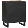vidaXL Nachttisch Walnuss 50 x 33 x 60 cm Massivholz Akazie