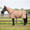 vidaXL Pferdedecke Cappuccino 125 cm Polyester
