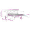 vidaXL Tagesbett Ausziehbar Creme 100x200 cm Stoff