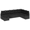 vidaXL Sofa Set mit Kissen 6 pcs Poly-Rattan
