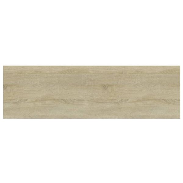 vidaXL B&uuml;cherregal-Bretter 8 Stk. Sonoma-Eiche 100x30x1,5 cm