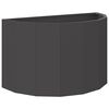 vidaXL Pflanzk&uuml;bel Schwarz 60 x 30 x 35 cm Stahl