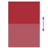 vidaXL Verdunkelungsrollo Rot 90x150 cm Stoffbreite 85,7 cm Polyester