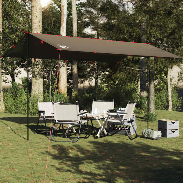 vidaXL Tarp Braun 506x306 cm Wasserdicht