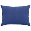 vidaXL Sofakissen 2 St&uuml;ck Polizeiblau 70 x 50 cm Cordstoff